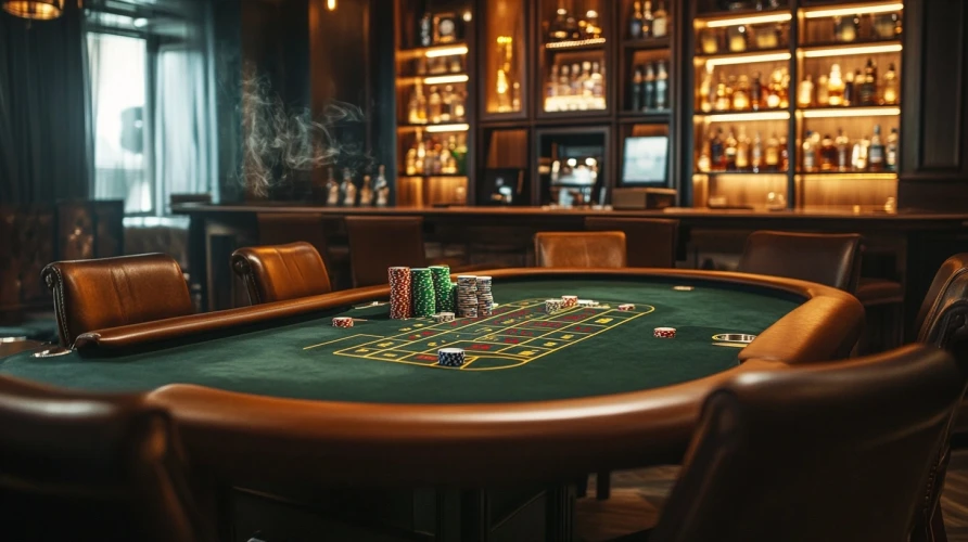 Gra w pokera online w DollyCasino - Ekscytacja przy wirtualnym stole.